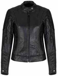 MotoGirl Valerie Leather Jacket - Black
