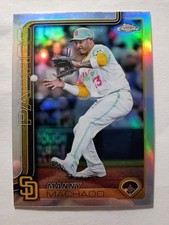 Manny Machado 2025 Topps Chrome Refractor #53 San Diego Padres