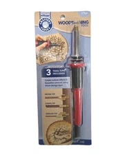 ArtSkills Crafter's Closet Woodburning Specialty Tips - 3 Specialized Tips New