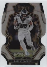 2022 Panini Select Premier Level Silver Prizm Die-Cut Dallas Goedert #181 00gy