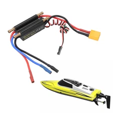 30A RC Boat Waterproof Brushless ESC 2‑4S Electric Speed Controller For FG