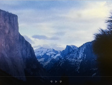 YOSEMITE NATIONAL PARK CALIFORNIA FALL WINTER TRIP 8MM HOME Movie Film Reel B460