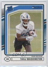2024 Panini Donruss Rated Rookie Tahj Washington #346 1eh5