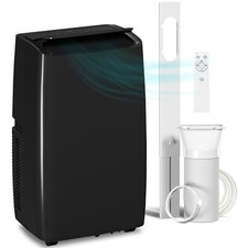 HOMCOM 12,000 BTU Portable Air Conditioner Unit with Remote, 24H Timer