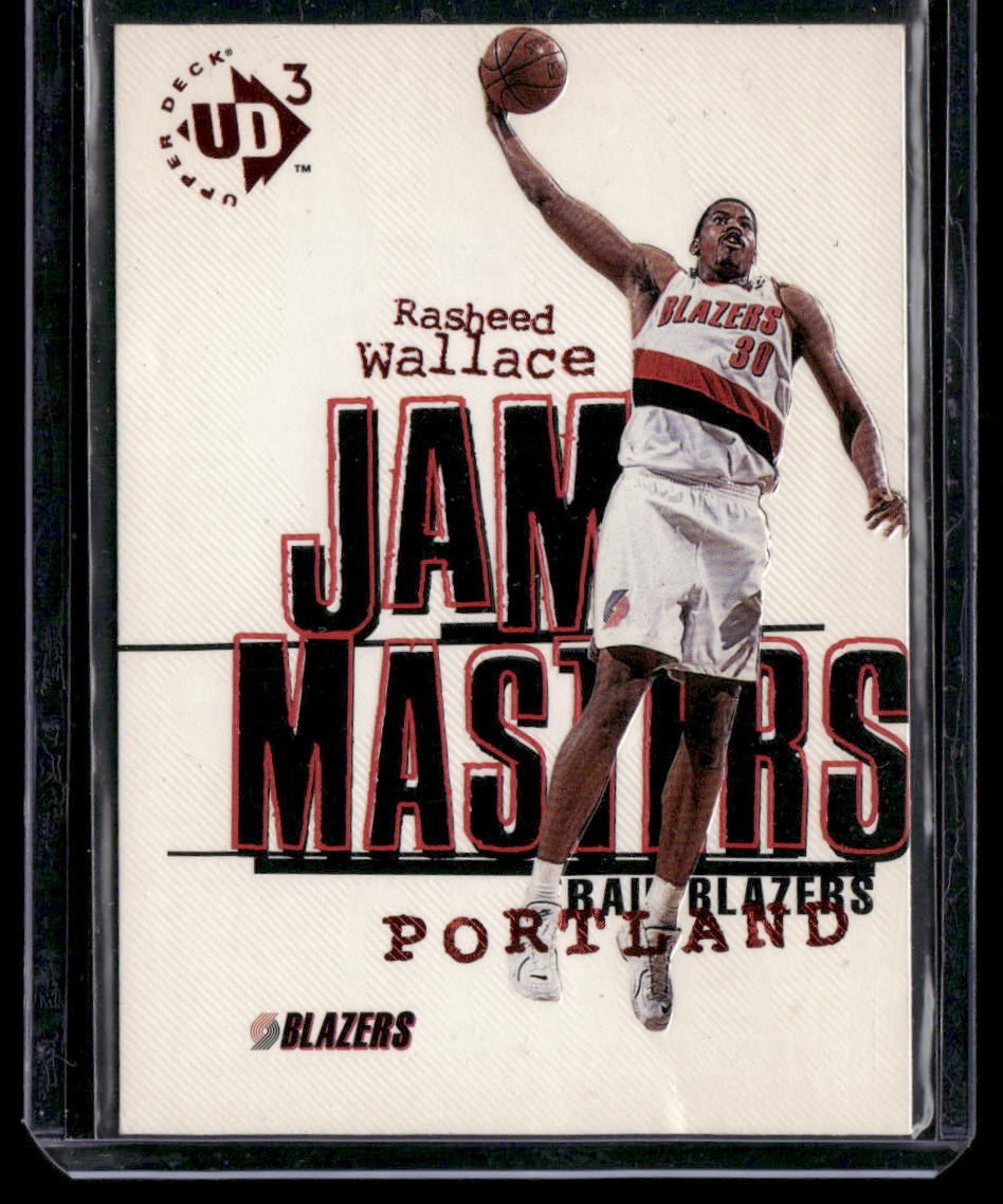 1997-98 Upper Deck UD3 #6 Rasheed Wallace Jam Masters