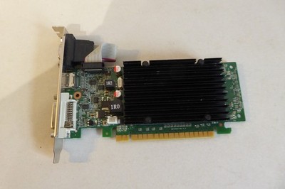 EVGA GF 210 Grafikkarte 1GB GDDR3 PCIEx16 DVI HDMI VGA #7422