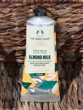 The Body Shop 3.3OZ ALMOND MILK HAND BALM -Brand NEW