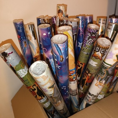 25 Rollen Walt Disney Geschenkpapier NEU OVP 200 x 70 cm - verschiedene Motive