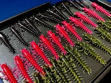 Soft Plastic 3" Hellgrammites Fishing Baits