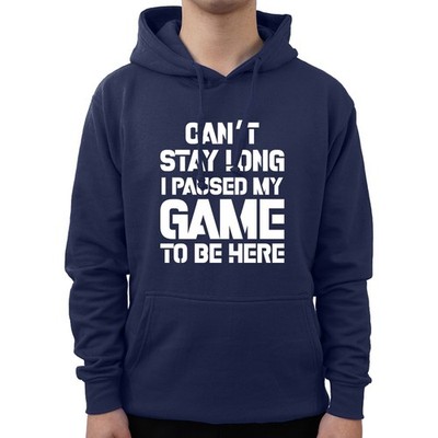 Lustiger Hoodie I Paused My Game To Be Here Sarkastisch Gaming Geschenk Gamer Unisex