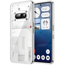Case for Nothing Phone 3a, Clear Shockproof Bumper Cover, Protective Slim Fit
