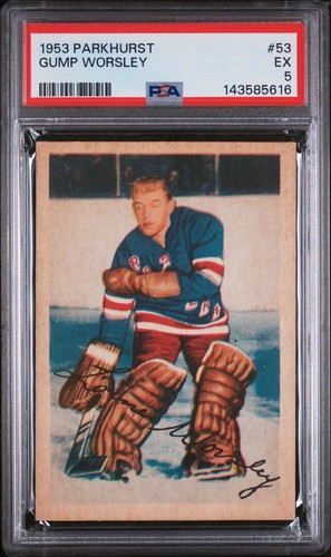 Gump Worsley #53 card