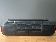 Sony CFS-DW30L Mega Bass Boombox Tape Radio Cassette Deck Line In