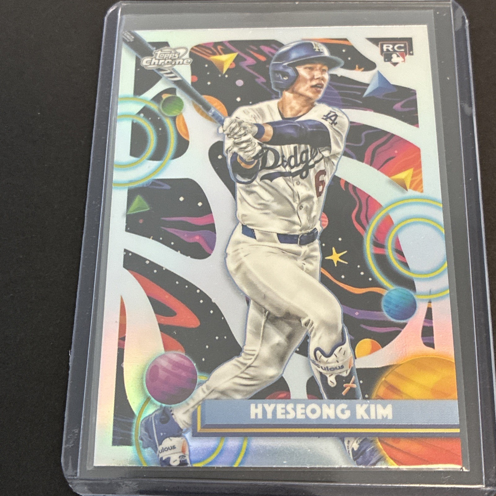 Hyeseong Kim 2025 Topps Chrome Cosmic #181 Refractor LA Dodgers RC 🔥🔥