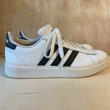 Adidas Grand Court 2.0 Women  s Sneakers White Size 6   GW9214 Classic Tennis