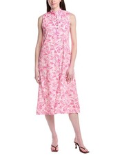 Sail To Sable Puff Sleeve Midi Dress Women's