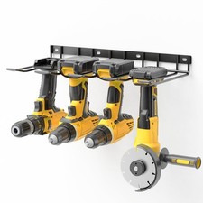 Yeabett Power Tool Storage - Wall Mounted Floating Shelf Rack for Cordless Dr...