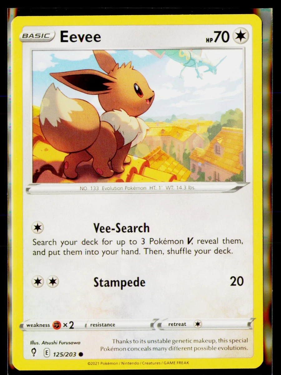 Eevee Pokmon TCG Cards for sale | eBay