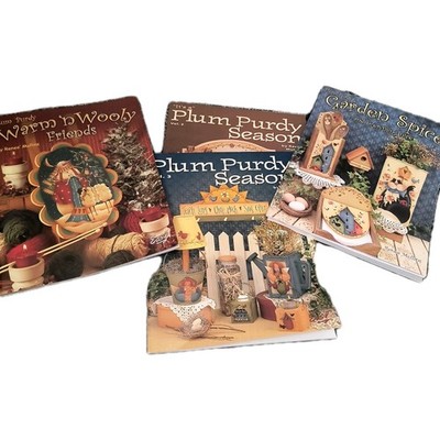 PLUM PURDY SEASON, VOL. 2 & 3 & 2 more  by Renee Mullins. 3 are SIGNED ALL VGC.