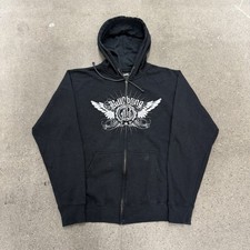 Vintage y2K Billabong Full Zip Hoodie surf skate grunge size