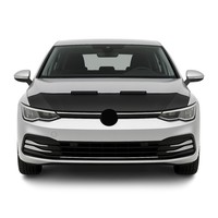 Haubenbra Steinschlagschutz Bonnet Bra FüR VW Golf 2019-2026 3TüR Schwarz Halb