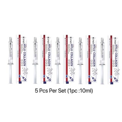 5pcs PWP Hylu Collagen Vitamin Facial Serum 10ml Hydrating Skincare