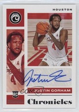 2021-22 Panini Chronicles Draft Picks Rookie Signatures Justin Gorham Auto 8wm
