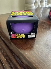 Schylling NeeDoh Cool Cats Pet Me Squeeze Toy for Children 3 Purple26099HY