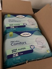 Tena ProSkin Comfort Super Incontinence Pads, 4 boxes of 2 packs.