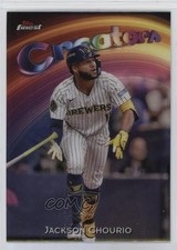 2025 Topps Finest Creators Refractor Jackson Chourio #C-9 1qd8