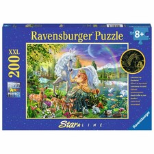 Ravensburger Magical Encounter Star Line Illuminated Puzzle 200p...