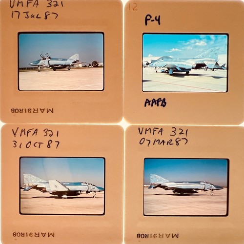 lot of 4 slides-A70  F-4 PHANTOM
