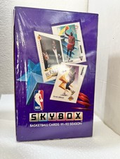 SkyBox 1991-92 NBA Basketball Sealed Box Base Set Rookie Vintage