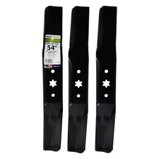 3-Blade Lawn Mower Replacement Set - USA Made, Durable, High-Performance Blades