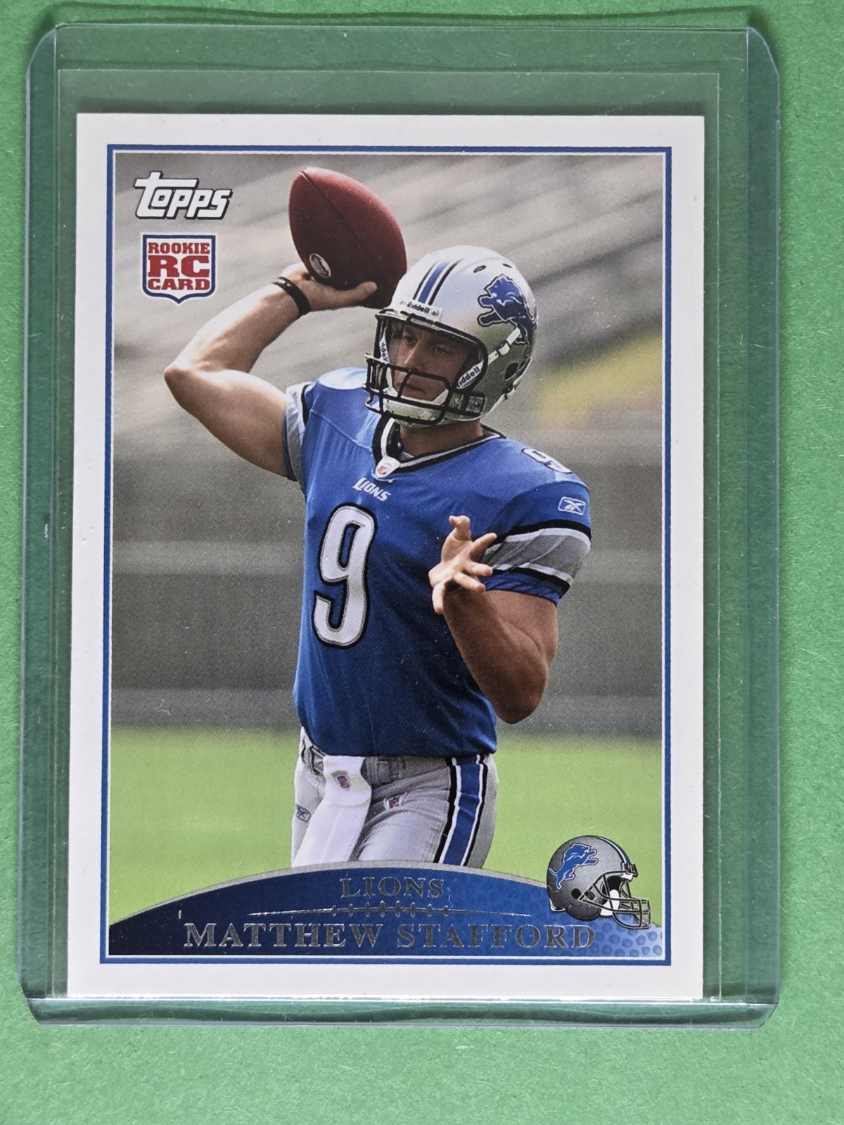 2009 Topps Matthew Stafford #430 Rookie RC Detroit Lions Rams 