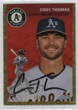 2023 Topps Chrome Platinum Anniversary 16/50 Cody Thomas #104 9u1