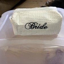 Embroidered Cosmetics Bag