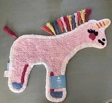 Unicorn Rug Bath Bedroom Baby Nursery Size 29” x 39” New With Tag