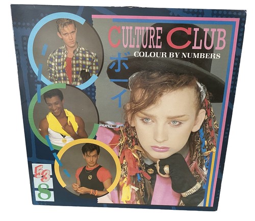 Culture Club - Colour By Numbers 1983 Import France Vinyl Record LP Boy George - 第 1/12 張圖片