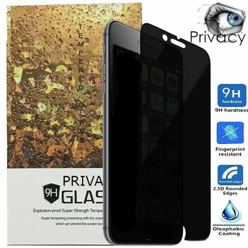 2X Anti-spy Privacy Glass Screen Protector For iPhone 16 15 14 13 12 11 XR XS 7+ - Picture 6 of 13