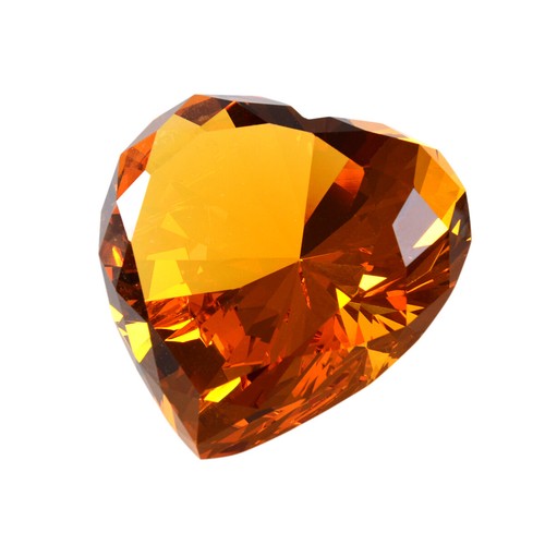 VALENTINE Diamond Crystal Facet Heart Paperweight Glass Sculpture Love Wedding - Bild 7 von 58