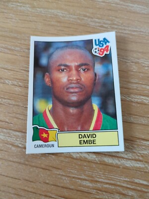 USA N. 139 David Embe USA 94 PANINI UK Edition Green Back