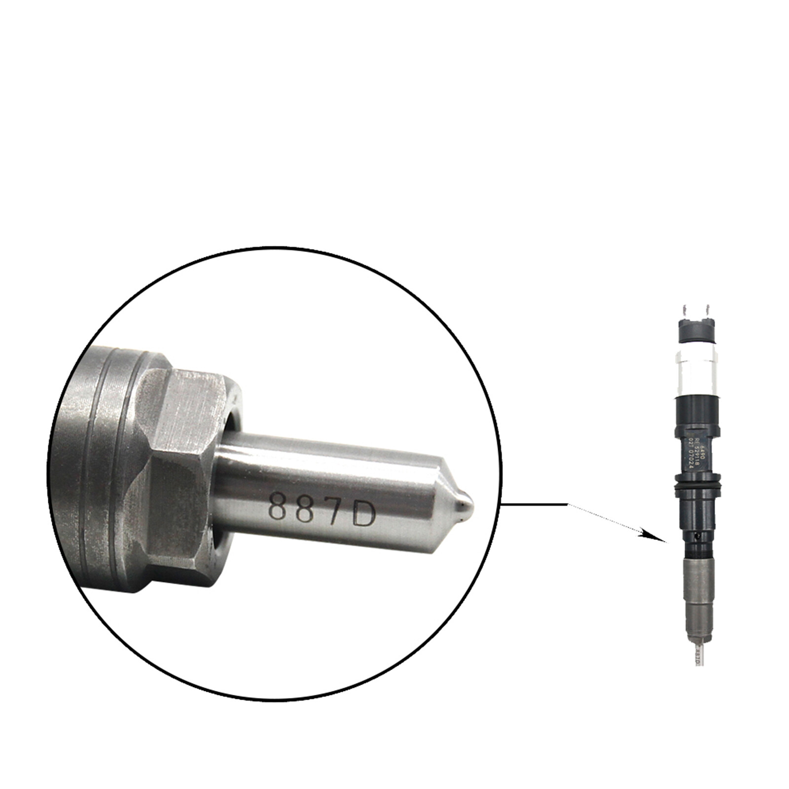 Fuel Injector 095000-5190 RE524364 For John Deere 6081T Tractor  