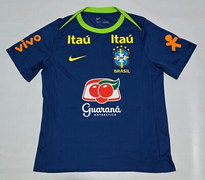 Nike Brazil ブラジル代表 トレーニングシャツ 青 NIKE ブラジル代表 12/13 トレーニングトップ/プラクティス