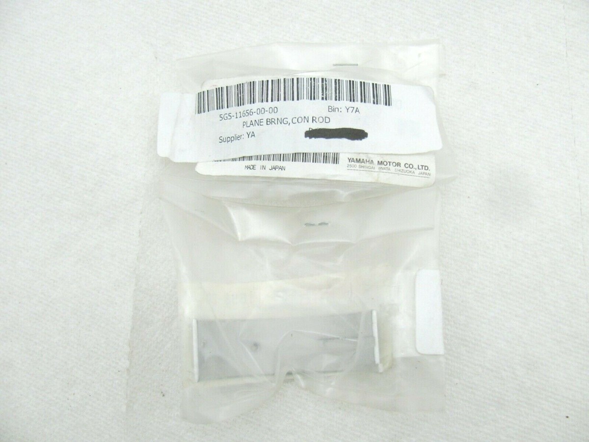 Yamaha OEM Connecting Rod Plane Plain Bearings 5G5-11656-00-00 Set