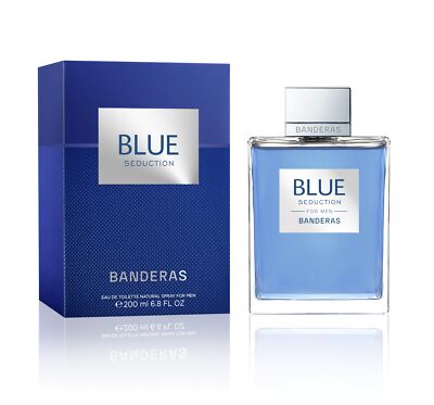 Antonio Banderas Blue Seduction 6.7 Oz Eau De Toilette Spray for Men