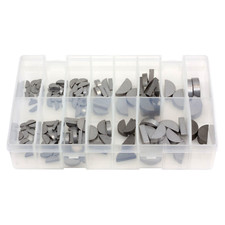 140Pcs Assorted Box of Woodruff Keys - Imperial Key Set
