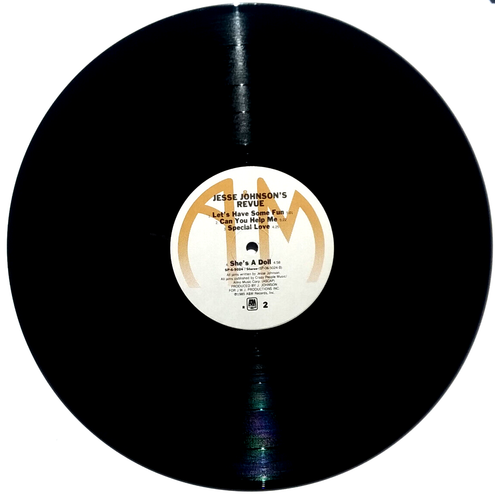 JESSE JOHNSON'S REVUE - Self Titled - Vinyl LP A&M 1985 SP-6-5024 Funk Soul - Picture 7 of 8