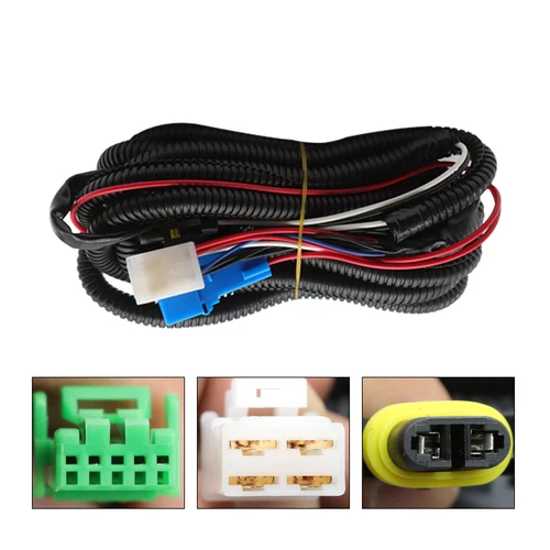 Fog Light Lamp For Toyota RAV4 2019-2025 Bezel Harness Switch Kit Halogen Bulbs - Picture 13 of 13