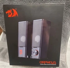 Redragon GS550 Orpheus PC Gaming Speakers 2.0 Channel Stereo Desktop